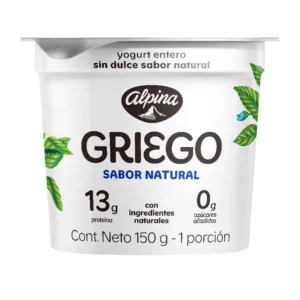 Yogurt Alpina Griego Natural x 150g