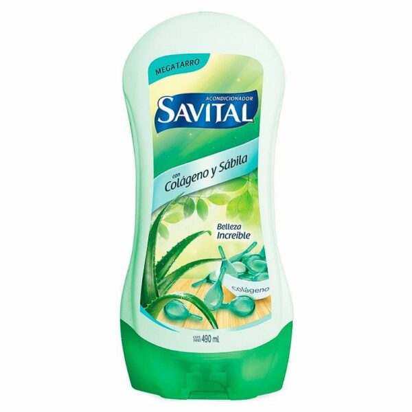 Acondicionador Savital Colageno y Savila X490ml