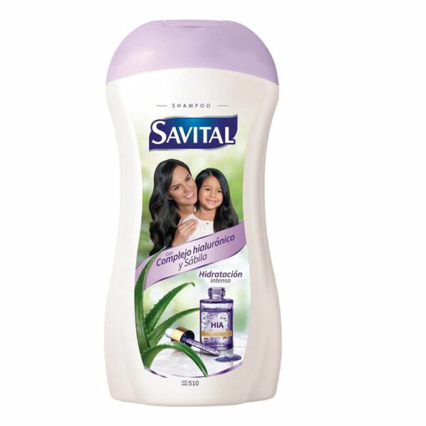 Shampoo Savital Complejo Hialuronico y Savila X490ml