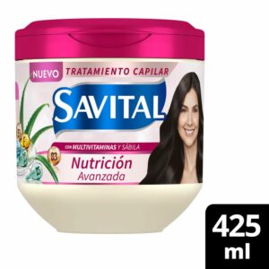 Tratamiento Capilar Savital Nutrición Avanzada x425ml