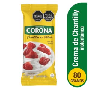 Crema Chantilly en Polvo Corona x80gr