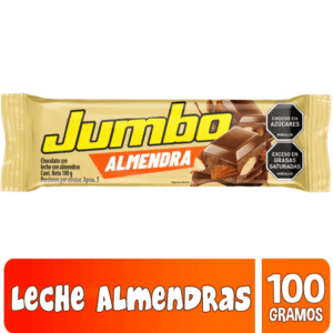 Chocolatina Jumbo Almendras x100gr