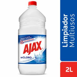 Limpia Pisos Ajax Bi-Cloro Multiusos x 2L