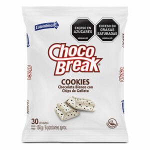 ChocoBreak Cookies Blanco 30und x150gr