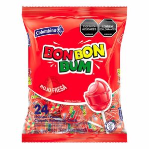 Bon Bon Bum Rojo Fresa 24und X456g