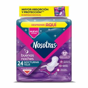 Toallas Protectoras Nosotras Nocturna Teka x24und