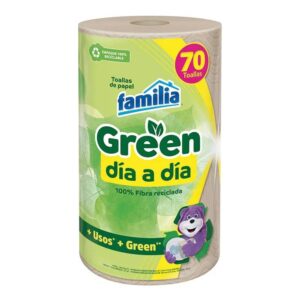 Toalla Familia Green Dia a Dia x70 und