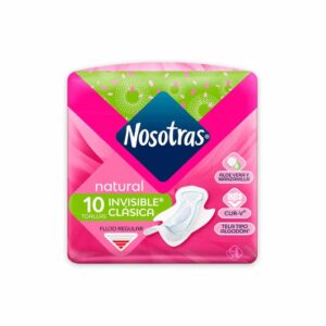 Toallas Protectoras Nosotras Invisible Clásica x10Unds