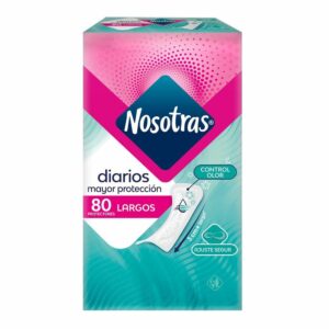 Protectores Nosotras Diarios Largos x80und