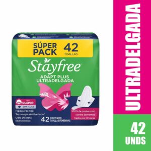 Toalla Higienica Femenina Stayfree Ultradelgada x42und