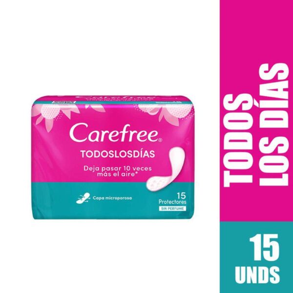 Protectores Femeninos Carefree Todos los Días x15und