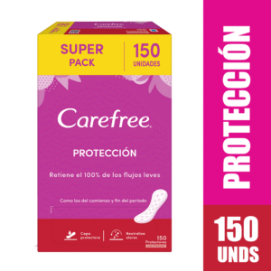 Protectores Carefree Proteccion con Perfume En Caja x150und