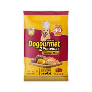 Alimento Para Perro Dogourmet Adultos 2 Proteínas Sabor Parrillada Mixta x350g