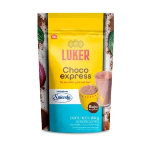 Chocolate Luker Choco Express Con Splenda En Polvo DP x200g