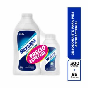Talcos Mexana Antibacterial x300gr + 85gr Gratis