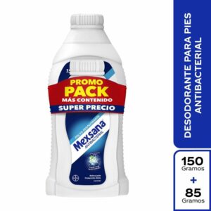 Talcos Mexana Antibacterial x150gr + 85gr Gratis