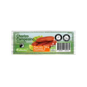 Chorizo Colanta Campesino Seleccionado 2unds x100g