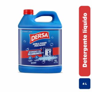 Detergente Dersa Con Bicarbonato + Jabon Rey Garrafa x4L