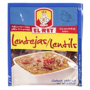 Lentejas El Rey x20g