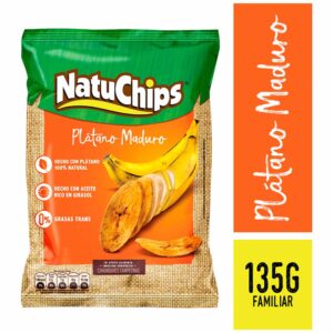 NatuChips Platano Maduro X135g