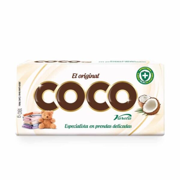 Jabon En Barra Varela De COCO x180g
