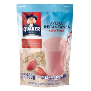 Avena Quaker Instantanea Sabor A Fresa Doypack x300g