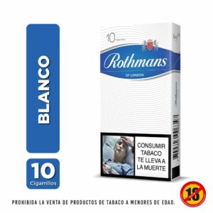 Cigarrillo Rothmans Blanco x10und