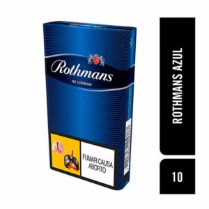 Cigarrillo Rothmans Azul x10und (Mustang)