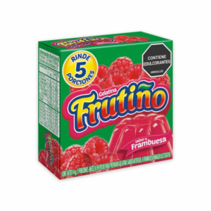 Gelatina Frutiño Sabor Frambuesa x35g