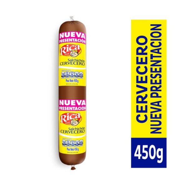 Salchichón Rica Cervecero x450g