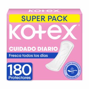Protectores Kotex Cuidado Diario Caja x180Und