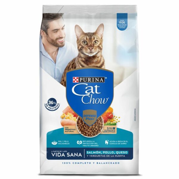 Alimento Cat Chow Adultos Vida Sana x450gr