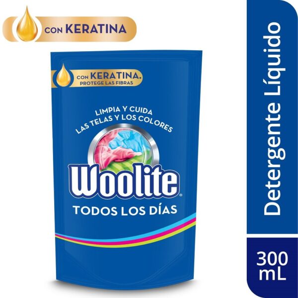 Detergente Woolite Proteccion y Cuidado x 300ml