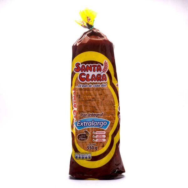 Pan Tajado Santa Clara Integral x550gr