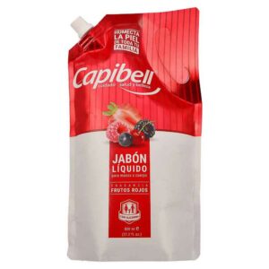 Jabón Para Manos Capibell Fragancia Frutos Rojos DoyPack x800ml