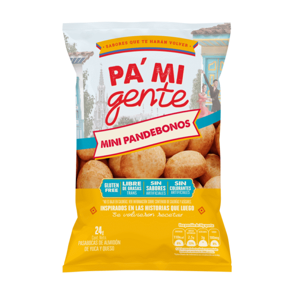 Mini Pandebonos Pá Mi Gente x 24g