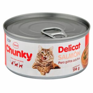 Comida Humeda Para Gato CHUNKY Delicat Salmon x156gr