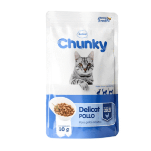 Comida Humeda Para Gato CHUNKY Delicat Pollo x85gr
