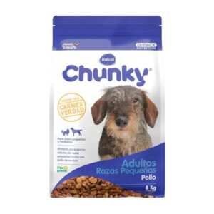 Alimento CHUNKY Adulto razas Pequeñas  x8kg
