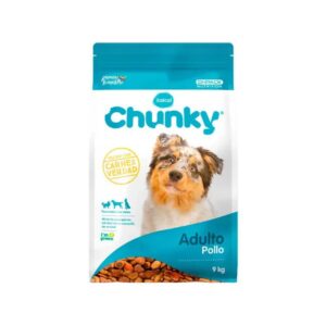 Alimento CHUNKY Adulto Pollo x9kg