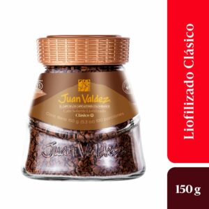Café Juan Valdez Clásico Instantáneo Liofilizado x150g