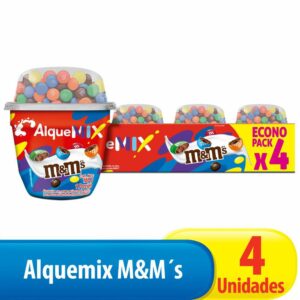 YogCereal Alquería Alquemix M&M'S 4und x100g c/u.