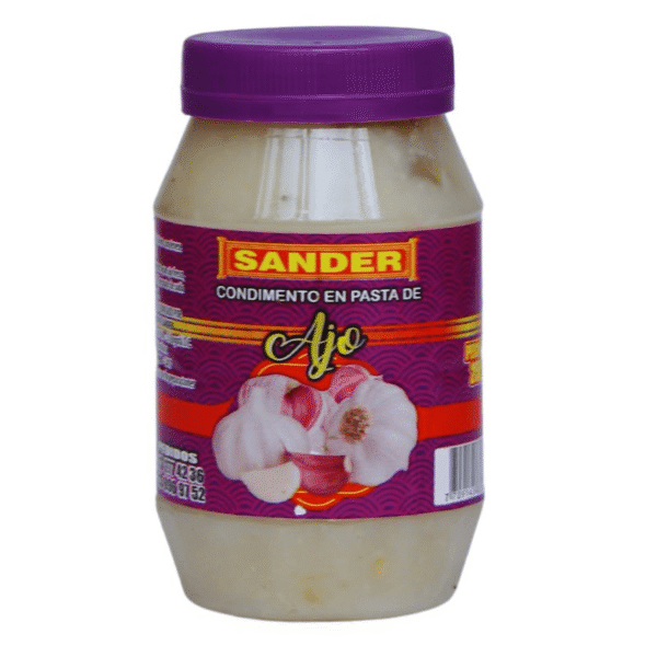 Ajo en pasta en Tarro Sander x1000g