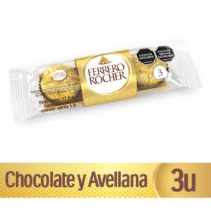 Chocolatina Ferrero Rocher Estuche x3und