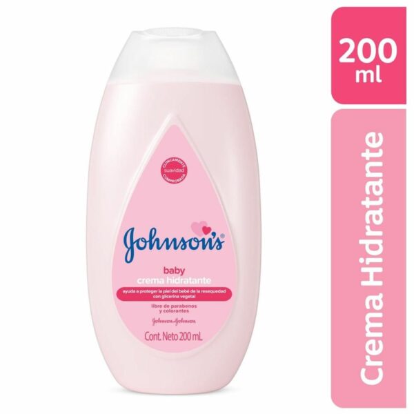 Crema Hidratante Johnsons Baby x200ml