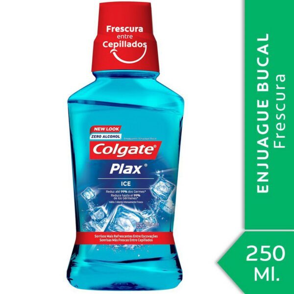Ejuague Bucal Colgate Plax ICE x250ml
