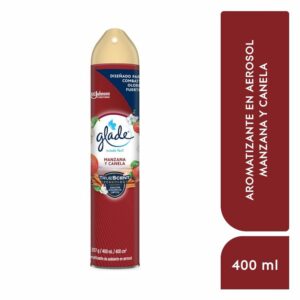 Glade en Aerosol Manzana y Canela x400ml