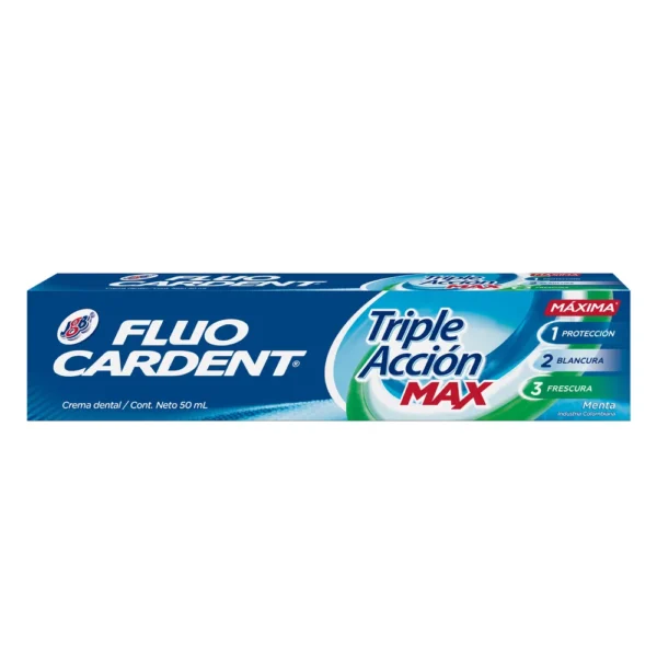 Crema Dental FluoCardent Triple Acción Max x50ml