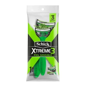 Maquina De Afeitar Schick Xtreme 3 Piel Sensible 3 Hojas