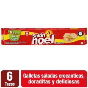 Galletas Saltin Noel Tradicional 6 Tacos x524g
